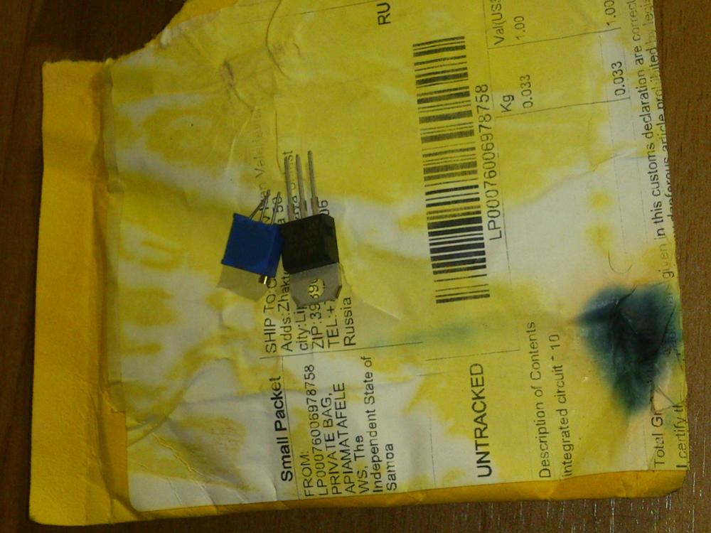 10Pcs/lot 3296W-1-103LF 3296W 103 10K ohm Top regulation  Multiturn Trimmer Potentiometer  High Precision  Variable Resistor