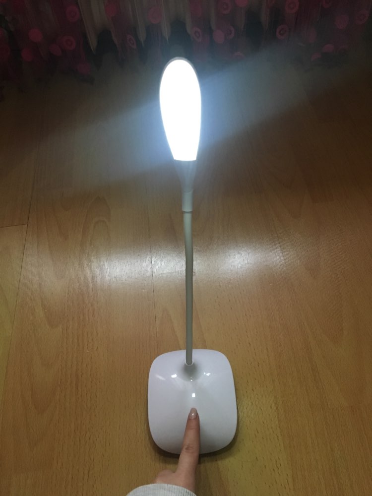 USB Rechargeable Desk Lamps with Clip Touch Switch Dimmable Adjustable LED Table Lamp Lighting Student Reading Work Night Light