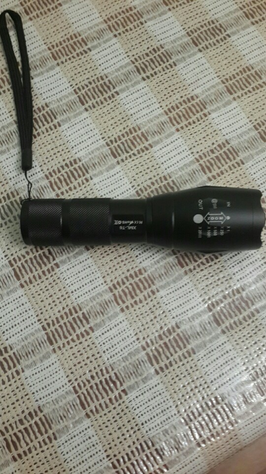 AloneFire E17  XM-L T6 3800LM Aluminum Waterproof Zoomable CREE LED Flashlight Torch light for 18650 Rechargeable Battery or AAA