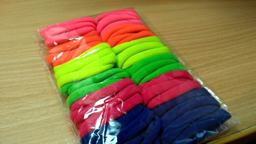 30pcs Mix Colors Baby Girls Kids Children Elastic Hair Bands Hair Ties Rope Ponytail Holders Headband Scrunchie Hair Accessories
