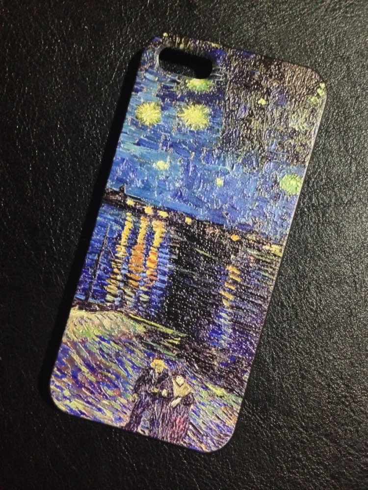 Phone Cases Sunflower Vincent Van Gogh Starry Sky Oil Painting Back Cover for iPhone SE 4s 5s 6 6s Plus Phone Cases Retro Art