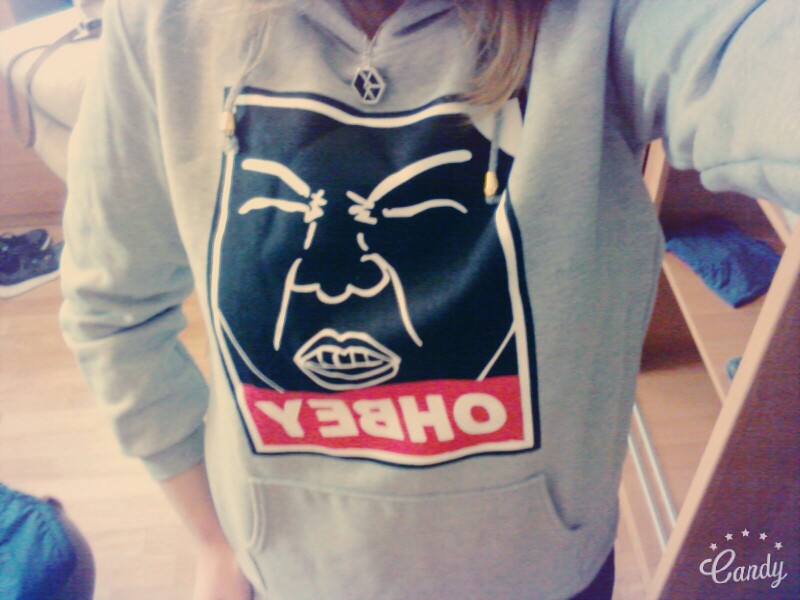 New EXO sehun ohbey cotton Sweatshirt Suit long sleeve hoody Outerwears