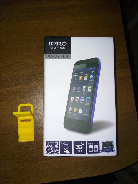 Original IPRO Wave 4.0 Celular Android 4.4 MTK6572 Dual Core Mobile Phone Ram 512M Rom 4G Smartphone Dual SIM 1500mAh Cell Phone