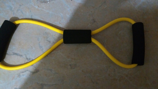 Resistance Training Bands Tube Workout Exercise for Yoga 8 Type Body Building Fitness Equipment Tool