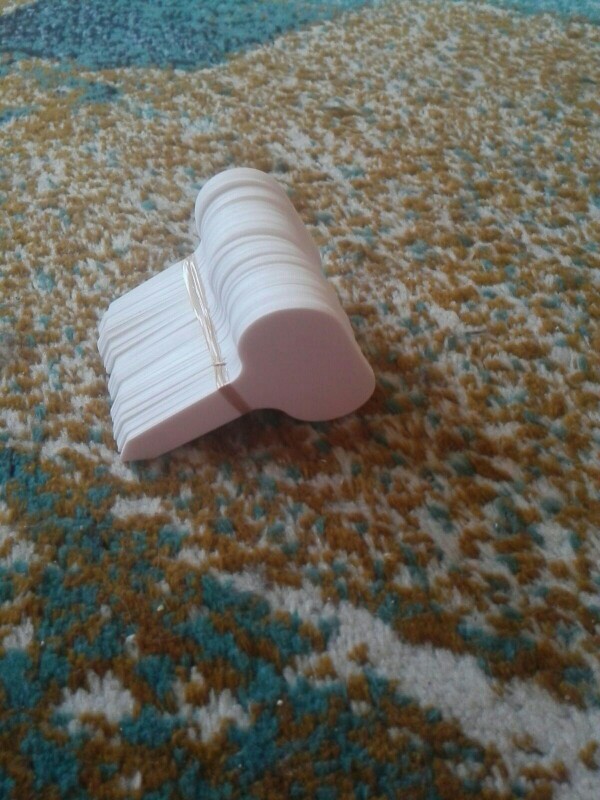 HOT Sale 100Pcs T-type Plastic Nursery Garden Plant Label Flower Thick Tag Mark White Brand New PTSP