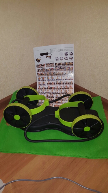 The new multi-function pull rope health abdomen round comprehensive fitness exercise fitness equipment