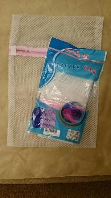 3 Sizes Zippered Mesh Laundry Wash Bags for Delicates Lingerie Socks Underwear