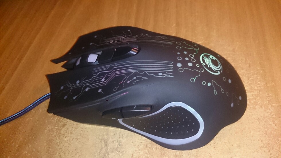 2016 New ESTONE X9 5000DPI Colorful Gaming Mouse 6 Buttons LOL Optical  USB Wired Computer &Professional Game Mice