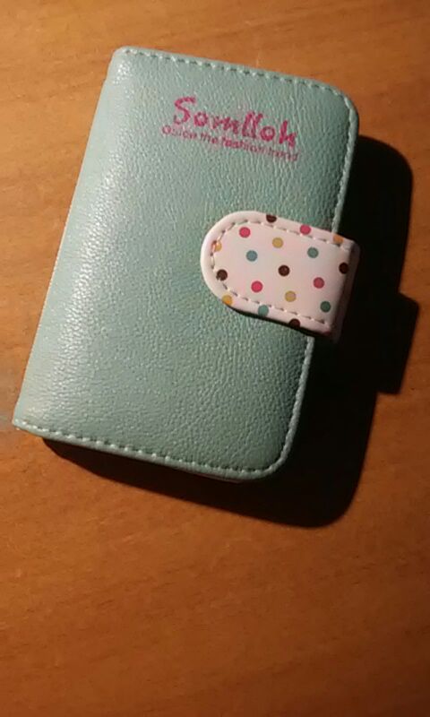 Lovely Candy Women Leather Credit Card Holder/Case card holder wallet Cover Business Card Package PU Leather Bag