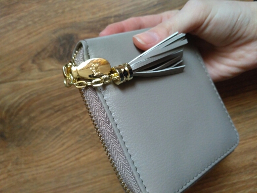 2016 Fashion Women Wallets PU Leather Tassel Female Wallet Ladies Bronzing Clutches New Brand Card Holder Women Purses