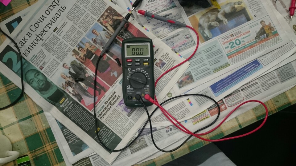 Malloom 2016 New Arrival Universal Digital Game Multimeter Multi Meter Test Lead Probe Wire Pen Cable #LYMA9