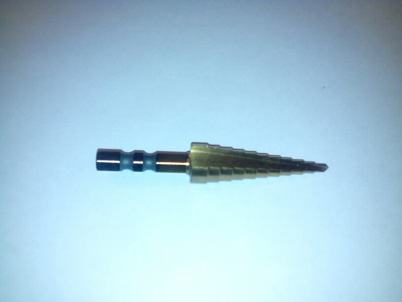 Unique 3-13MM Titanium Coated 11Step Drill 1/4" HSS Hex Shank Tool