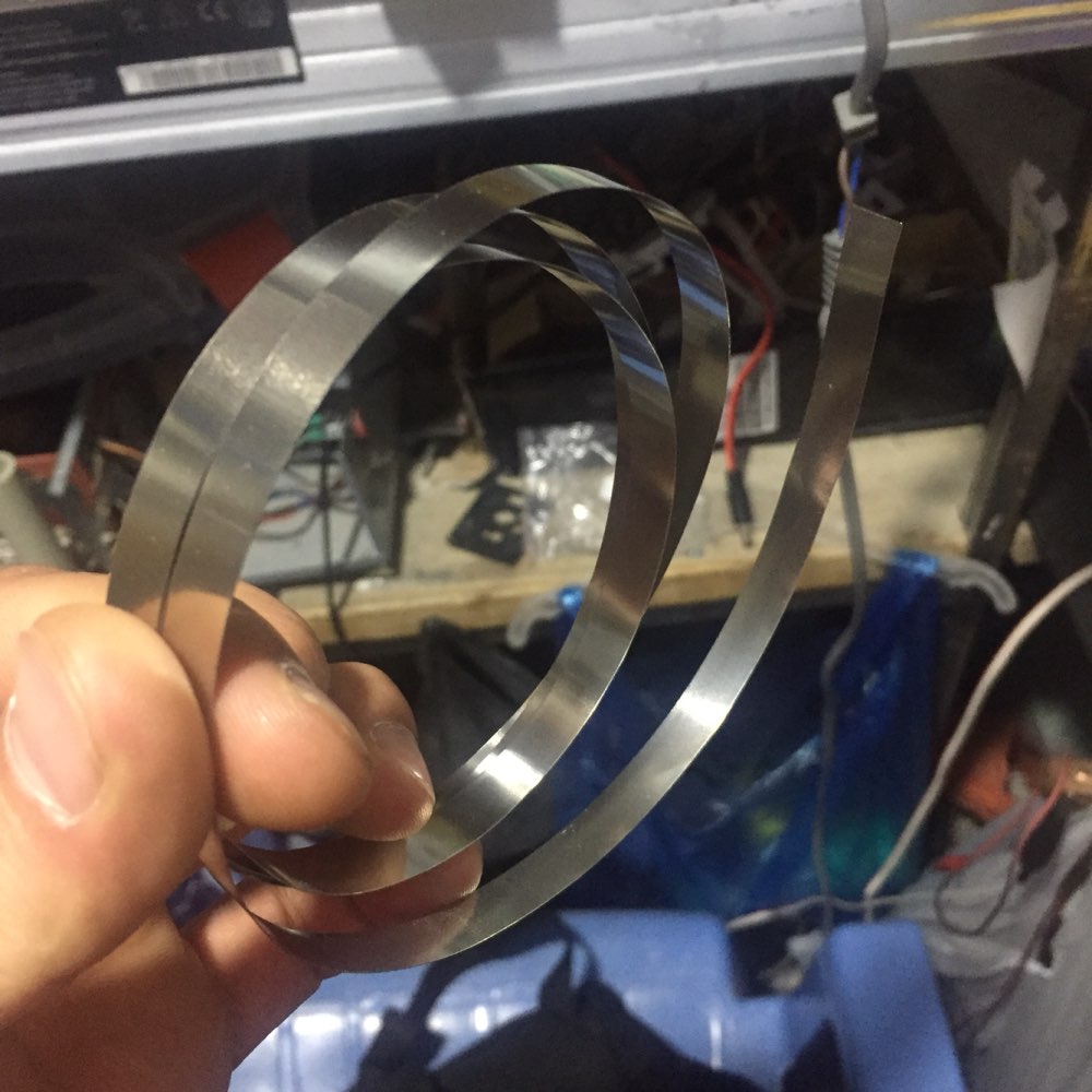1M 8mm x 0.15 Nickel-plated Nickel Strip Tape For Li 18650 Battery Spot Welding