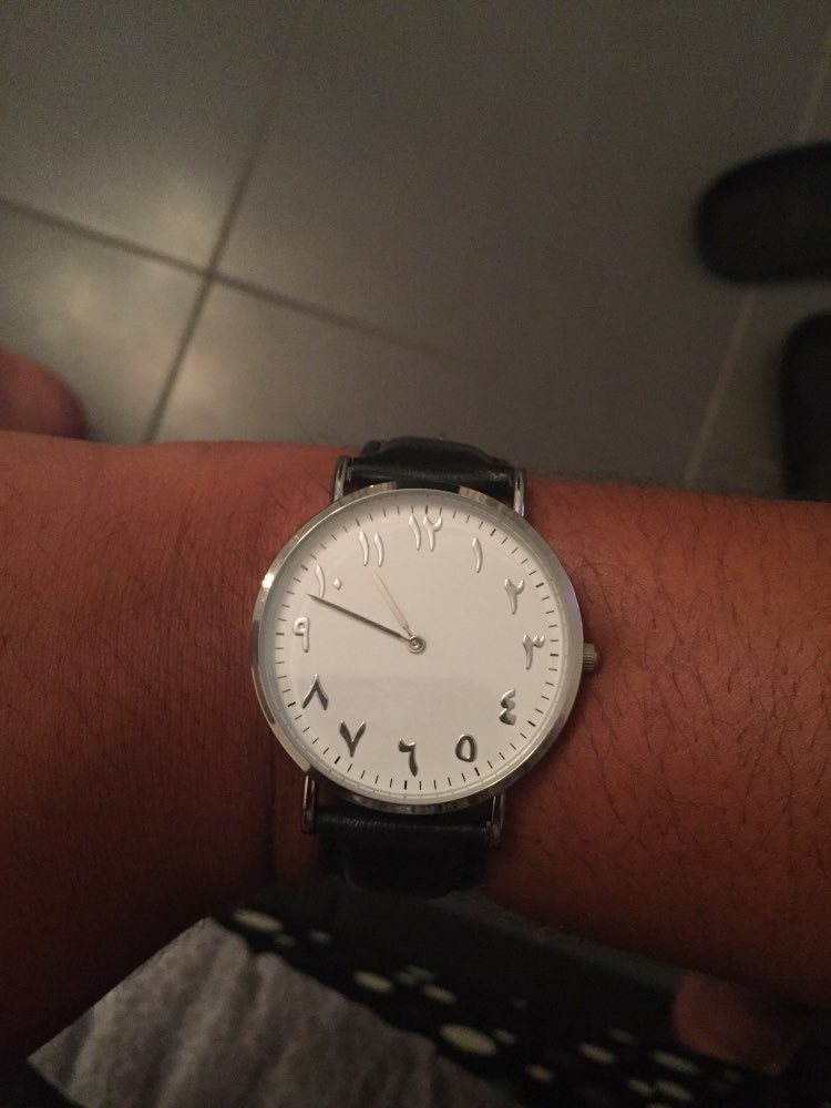 Arabic Numbers Watches New Design Montre Genuine Leather Straps. Quartz Movement