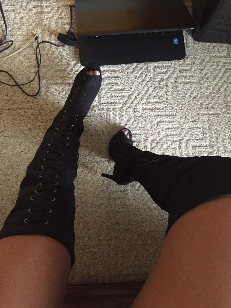 Women boots High Heels Over the Knee Boots Fashion prom shoes ladies thigh high Boots black women pumps peep toe long boots D327