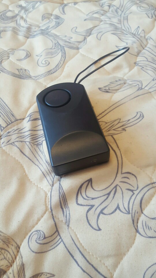 portable door sensor alarm door handle alarm door handle touch alarm 120 dB anti-theft scaring door security hotel safety siren