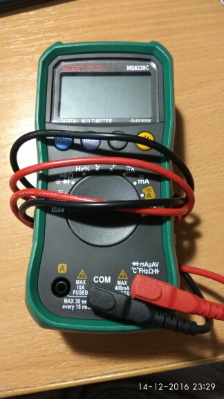 Digital Multimeter MASTECH MS8239C  AC DC Voltage Current Capacitance Frequency Temperature Tester Auto range multimetro 3 3/4