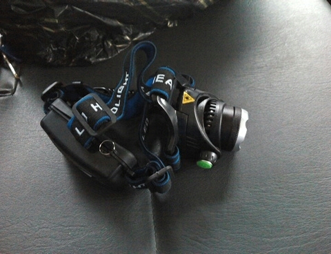 Super bright 5000LM 12W CREE XML-L2 LED Headlamp LED Headlight 18650 flashlight head light led  lamp