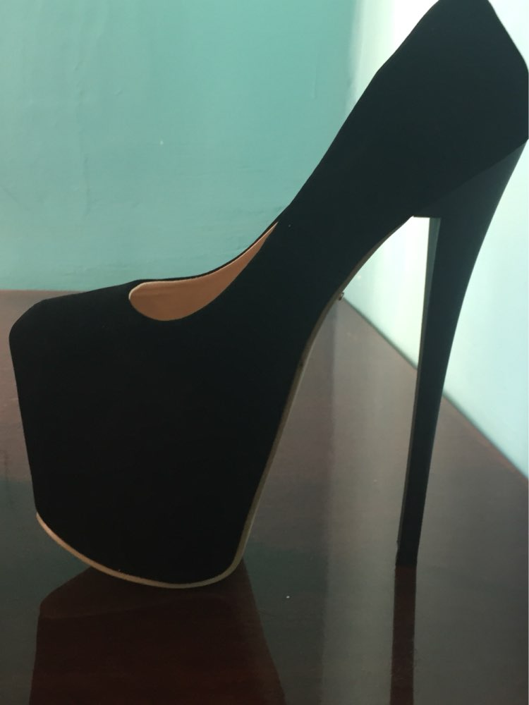Gdgydh Women's Shoes Sexy Platform Round Toe Cross Straps Ultra Thin Heels High Heels Shoes Women Pumps Red Knot Wedding Shoes