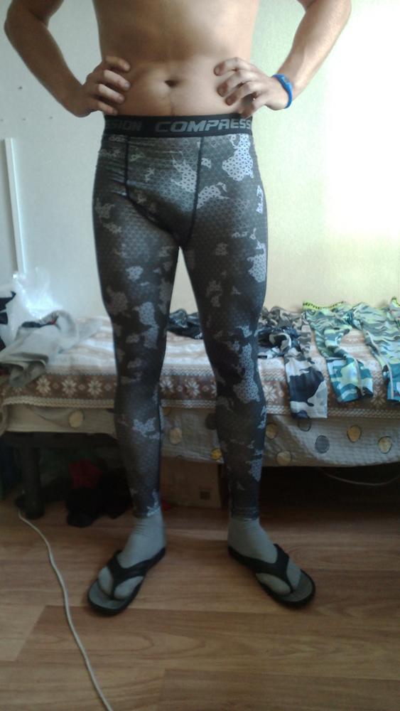 Mens Joggers 2016 Camouflage Compression Pants Men Camo Tights Leggings Crossfit Trousers Brand Clothing
