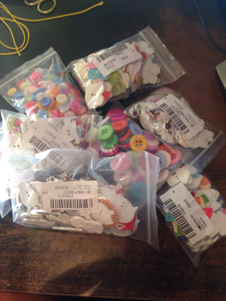 Scrapbooking  Buttons Wooden  Buttons Sewing Accessories Cabochons 50Pcs 2 Holes Mixed Wood  Decorative Sewing Buttons 5-30mm