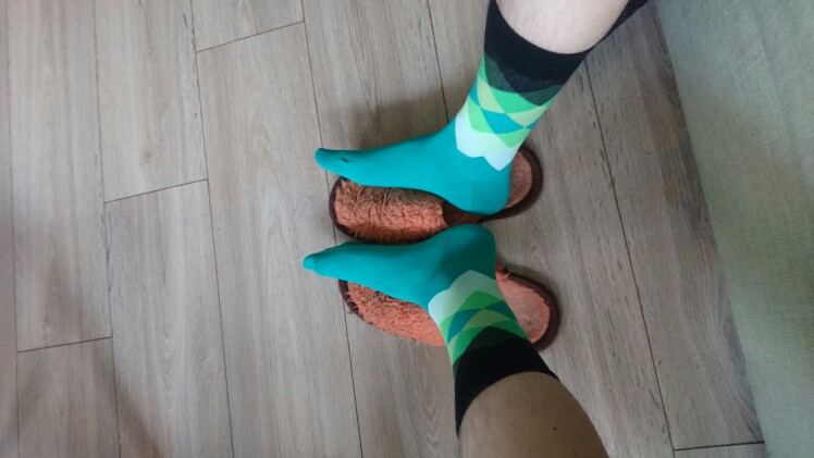 Casual Mens Cotton Colorful Happy Socks Harajuku Gradient Color Business Dress Socks Diamond Plaid Long Socks calcetines
