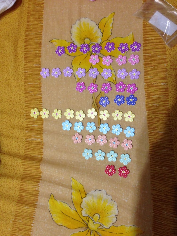 Flower Shaped Buttons Home Decoration Crafts Wooden Buttons SCrapbooking 50Pcs 2 Holes Mixed Wood  Sewing Buttons 19X19MM