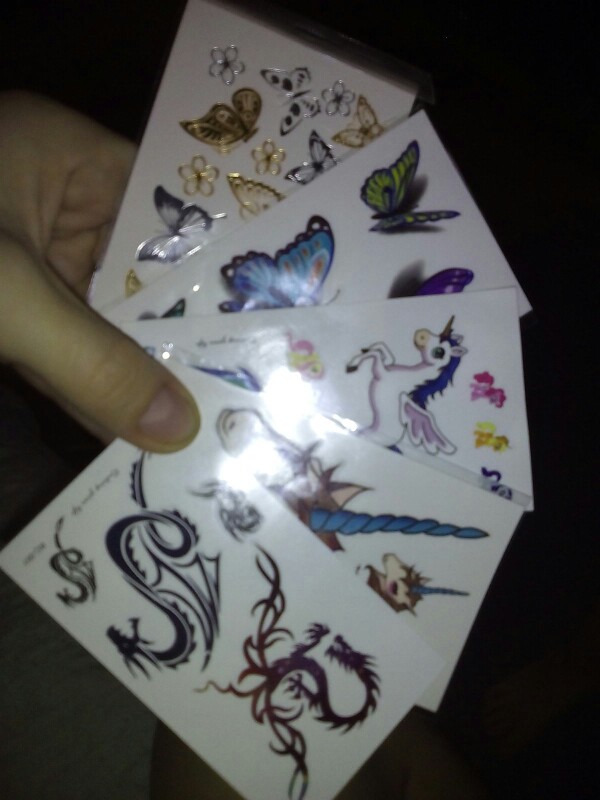 10.5x6cm New sex products Design Fashion Temporary Tattoo Stickers Temporary Body Art Waterproof Tattoo Pattern RC2206