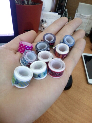 10PCS/LOT Mini Color Tape DIY Decorative Adhesive Tape Masking Tape Sticker Cartoon Diary Lace Tape Cinta Adhesiva Decor