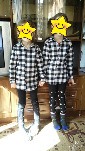2-7Y Toddler Girls Plaids Tee Shirts Kids Long Sleeve Checks Tops Costume