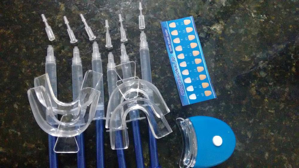 Home Use Teeth Whitening Kit Care Oral Hygiene Tooth Whitener Bleaching White With 44% Carbamide Peroxide