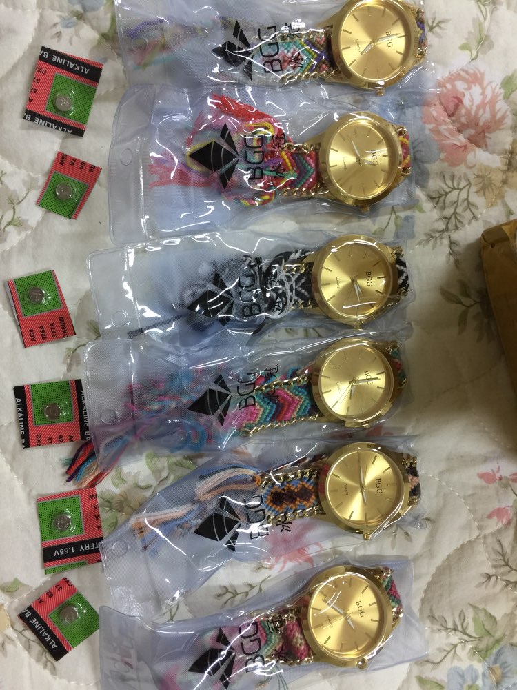Handmade Braided Friendship Bracelet Watch New arrival geneva Hand-Woven wristwatch Ladies Quarzt gold Watch women dress watches