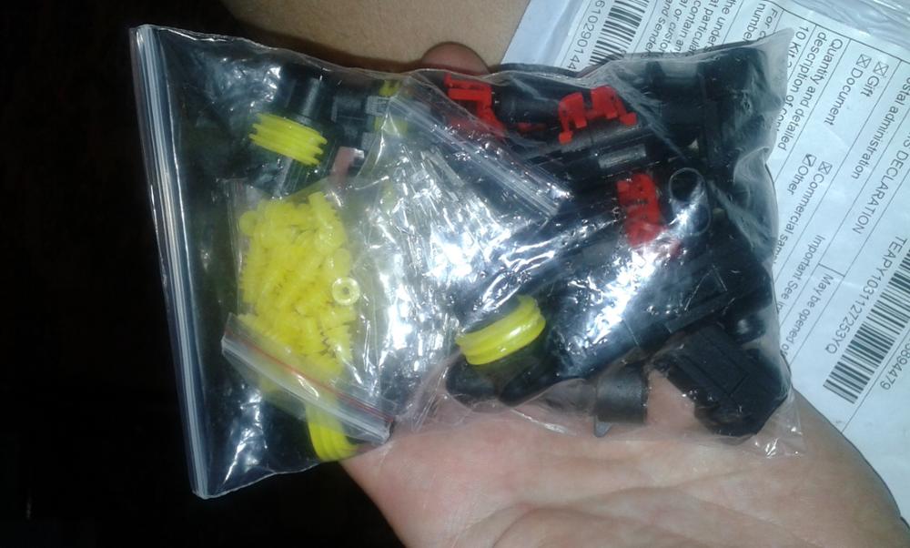 Promotion!10 Kit 2 Pin Way Waterproof Electrical Wire Connector Plug