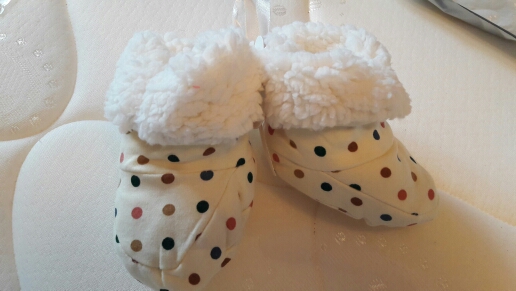 Fashion Winter Baby Boys Girls Cotton Shoes Plush Warm Shoes First Walkers Boots For 0-12 Months