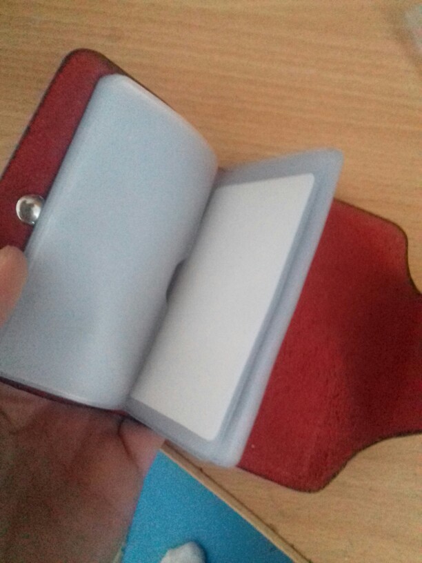 1pc Genuine Leather Business Cards Holder Credit Card Cover Bags Hasp Card Organizer Bags -- BIH003 PM49