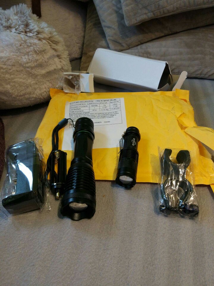 zk50 CREE XM-L2  4500LM lumens l2 LED Flashlight Zoomable  led torch l2  lantern Super Bright Waterproof  powerful l2 flashlight
