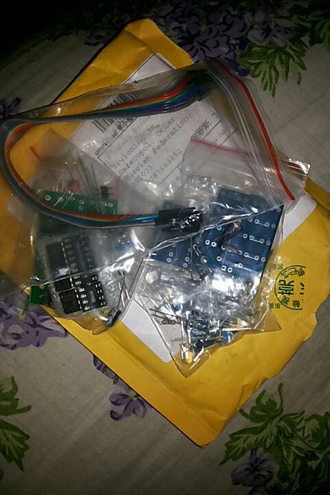 CD4017 + ne555 Strobe module electronics production suite DIY Kits electronic diy Learning suite