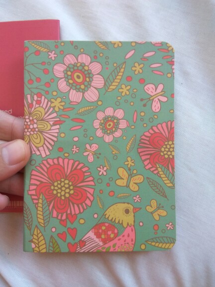 FLYKIT Brand New 48 Sheets Beautiful Cute Composition Notebook Notepad Stationery Business Inspirational Diary Office Note Book