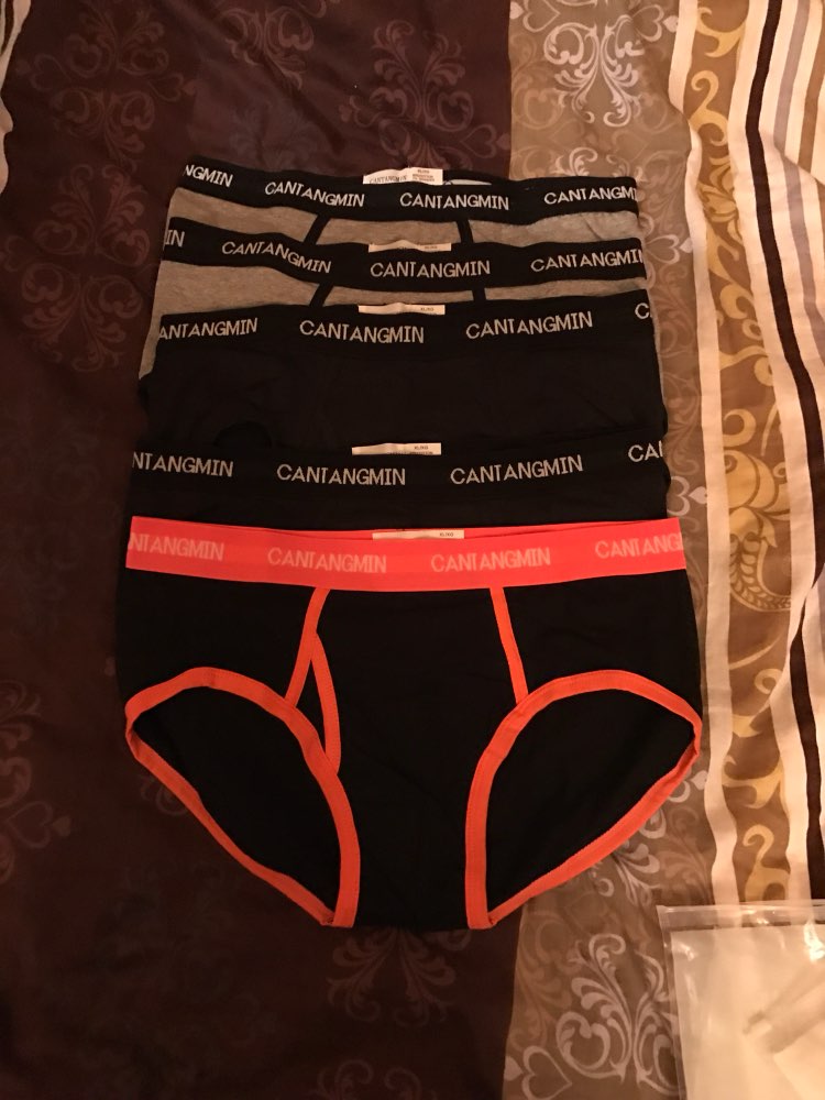 CANTANGMIN Male panties cotton briefs comfortable breathable underwear trunk brand shorts man