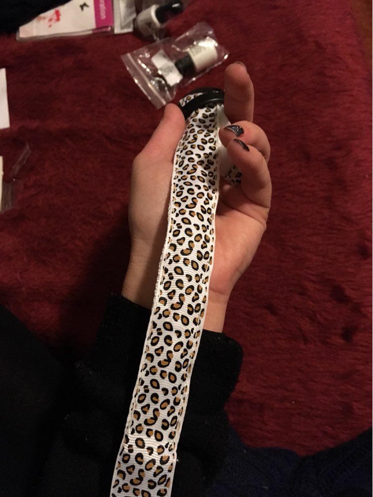 Luminous pet LED luminous pet spots Fluorescent luminous leopard dog collar Articles