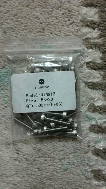 50pcs M1.6 M2 M2.5 M3 M4 DIN912 304 Stainless Steel Hexagon Socket Head Cap Screws Hex Socket Screw HW003