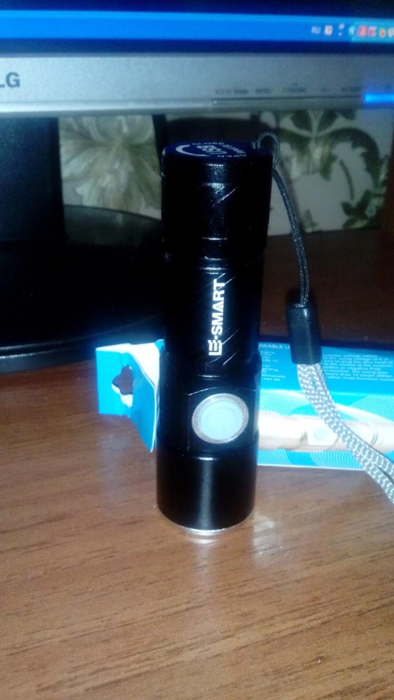 3000LM Q5 LED waterproof Super Bright Tactical Rechargeable USB Flashlight Torch Zoom Adjustable free shipping