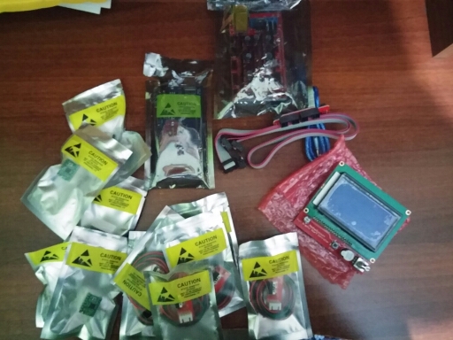 CNC 3D Printer Kit for Arduino Mega 2560 R3 + RAMPS 1.4 Controller + LCD 12864 + 6 Limit Switch Endstop + 5 A4988 Stepper Driver
