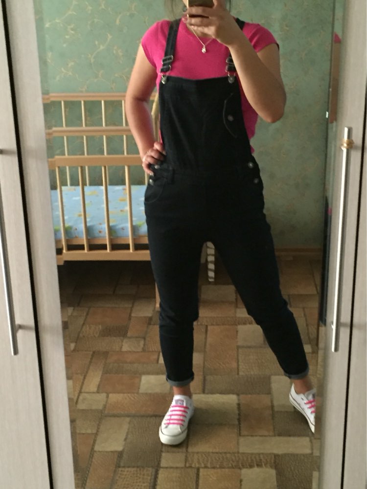 Preppy Style Spring Women's Denim Jumpsuits Overalls Pants Ladies' Jeans Suspender Gallus Rompers Black Color