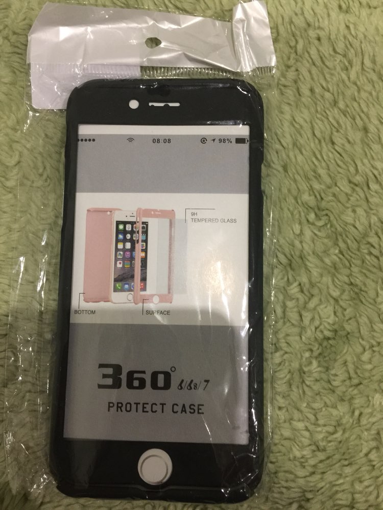 FLOVEME Coque 360 Full Protect PC Hard Case For Iphone 7 6 6S Plus Luxury Shockproof Case With Free Clear Glass Screen Protector