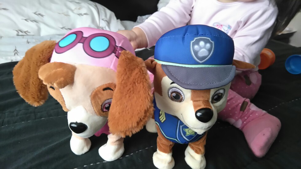 Walking Barking Toy Dog Robot Musical Interactive Toy Dog Electric Pets Plush Dog Toys For Kids Walking Barking Battery Dog Toy