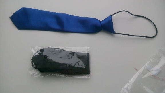 U119 Free Shipping Fashion School Boys Children Kids Baby Wedding Solid Colour Elastic Tie Necktie