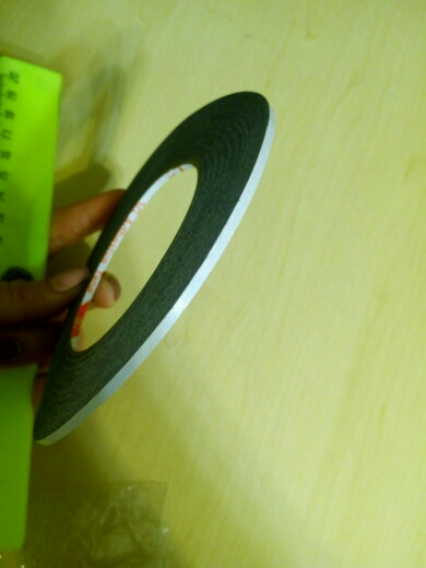 1pc Super Slim & Thin 3MM*50M Black Double Sided Adhesive Tape for Mobile Phone Touch Screen/LCD/Display Glass Top Sale