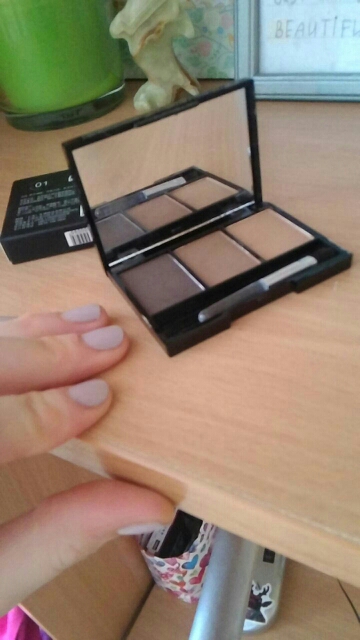 3 Colors Set Women Makeup Eyeshadow Palette Eyebrow Eye Shadow Powder Cosmetic 