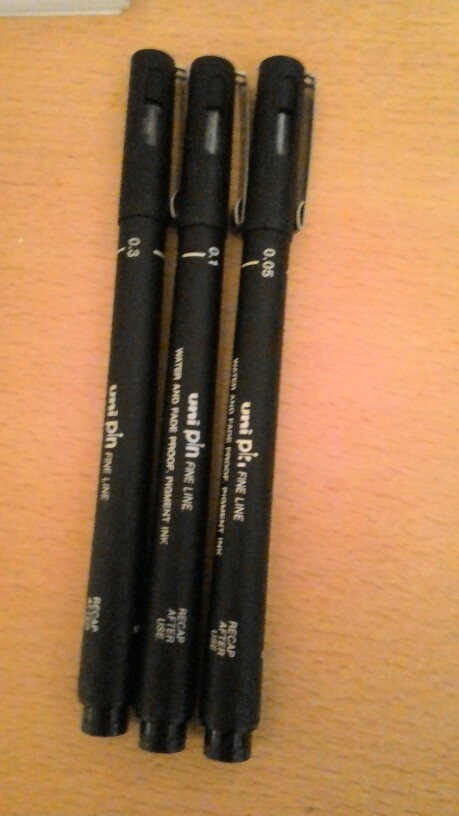 fineliner Pigma Micron Drawing Pen 005 01 02 03 04 05 08 Brush Waterproof Manga anime comic Pen NOT staedtler durable 308